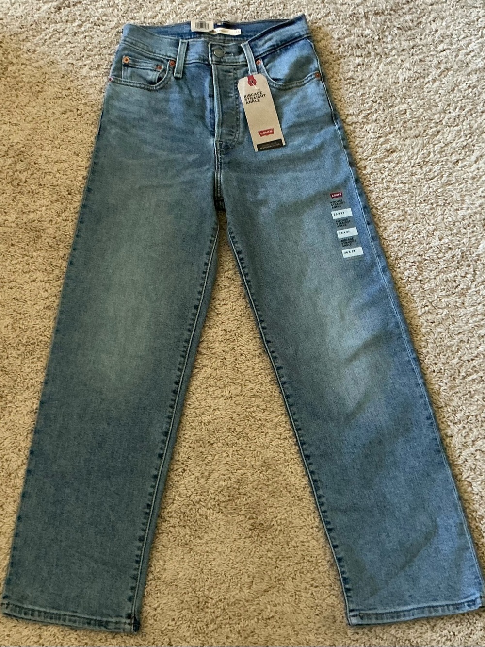 Levi's Ribcage Straight leg Jeans
